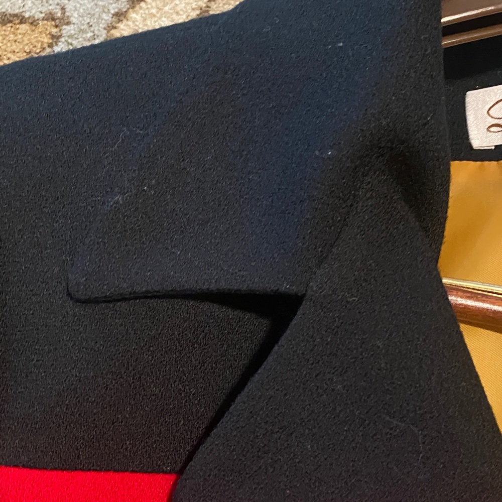 Vintage Lilli Anne Colorblock Women's Blazer 10 P ? Medium? $100 - Picture 5 of 8